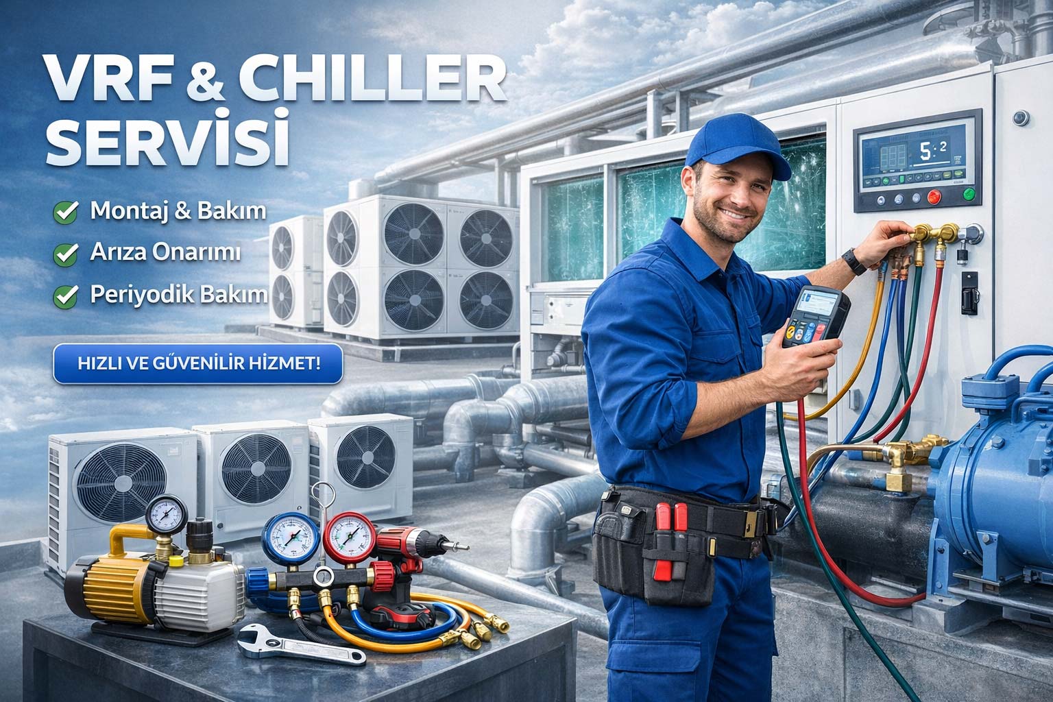 VRF ve Chiller Servisi